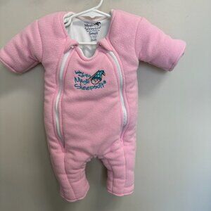 Pink Baby Merlin’s Magic Sleepsuit Size Small 3-6 months